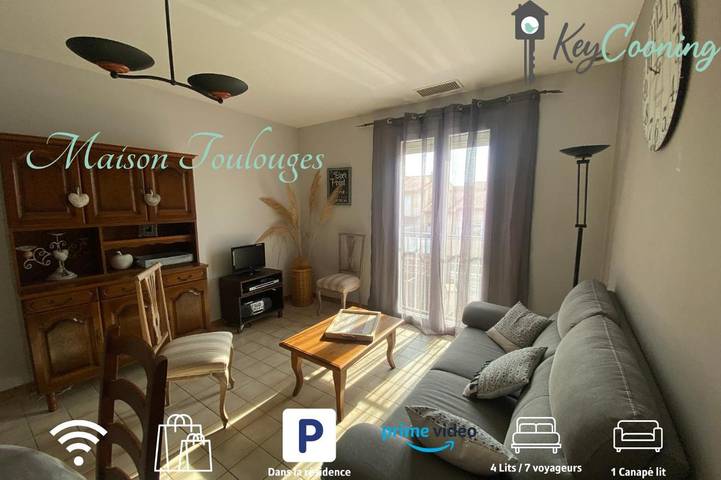 Gîte pour 7 personnes à Toulouges