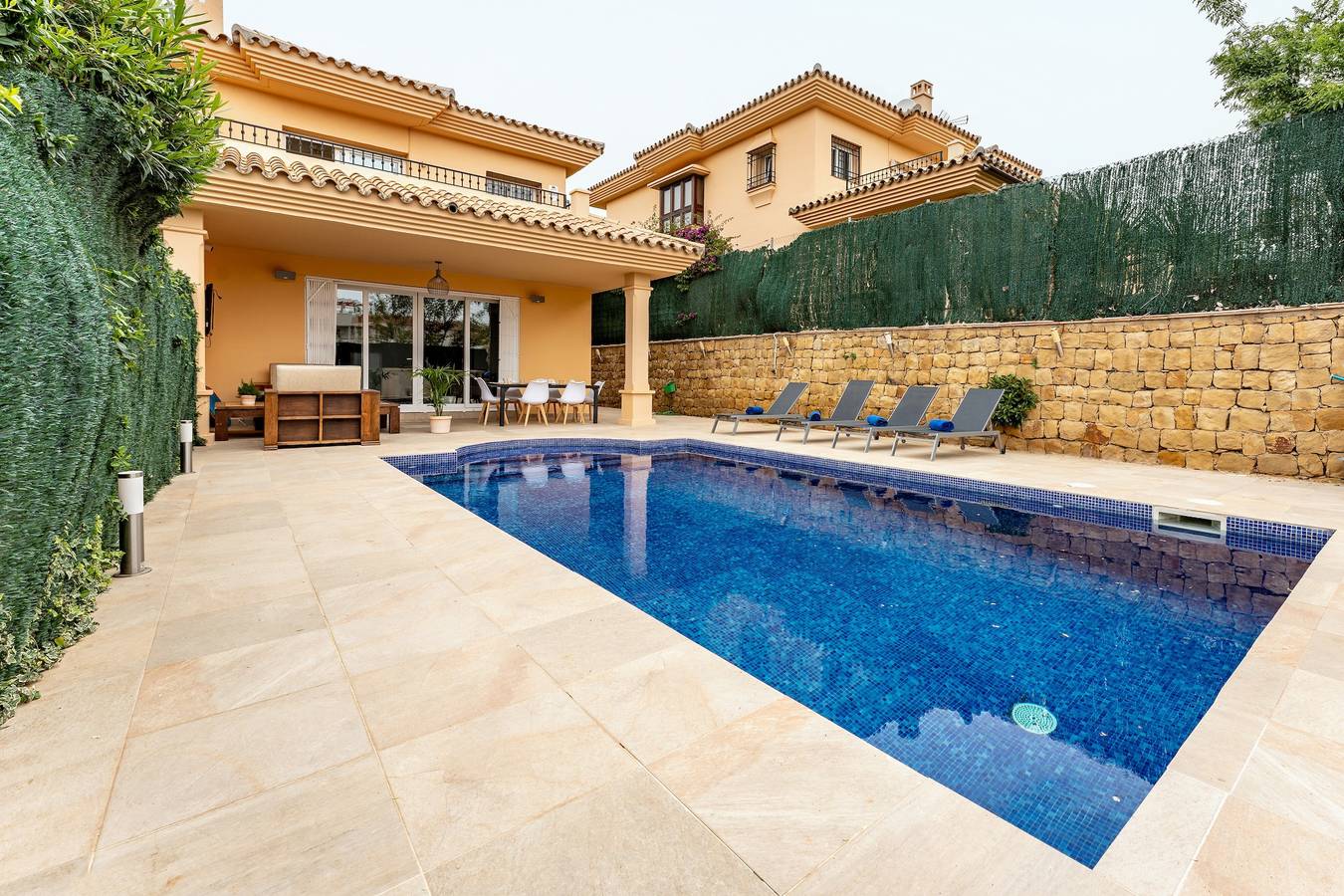 'Villa In Los Flamencos' con piscina privada, Wi-Fi y aire acondicionado in Riviera del Sol, Mijas