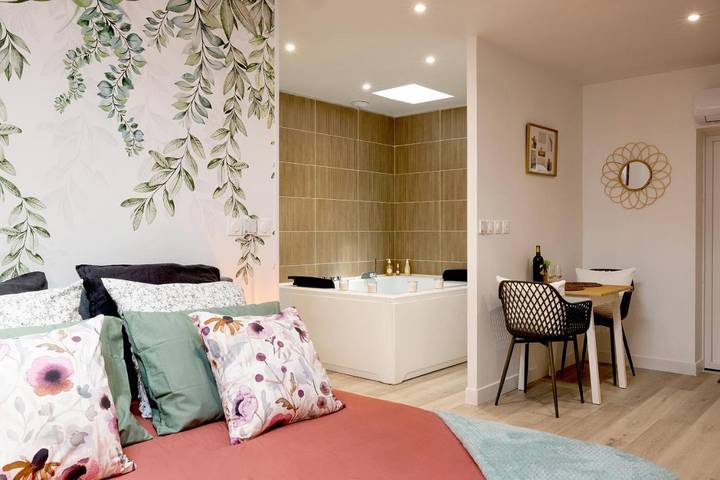 Hôtel pour 2 personnes, avec jacuzzi et terrasse