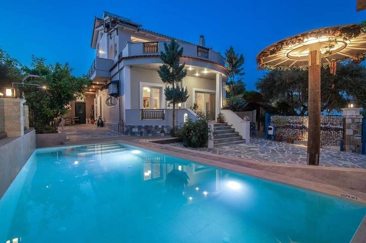 Agriturismo per 7 persone, con giardino e balcone a Zante