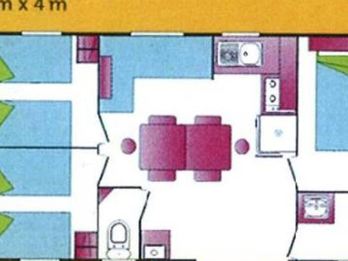 Camping für 6 Personen, mit Kinderpool, mit Haustier in Midi-Pyrenäen - 4