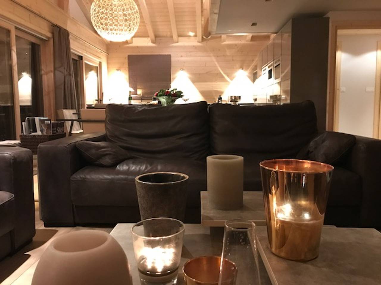 Apartamento entero, Apartamento lujoso de 130m² con sauna, jacuzzi en La Tania - Wifi, parking in La Tania, La Perrière