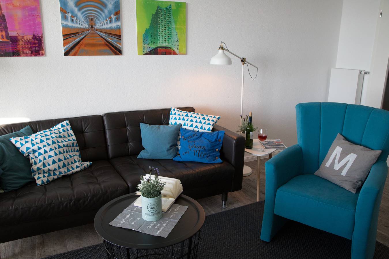 Ganze Ferienwohnung, "54 Grad Meer" - Grömitz-Center Ii - App. 12 - 2 Schlafzimmer, herrlicher Ostseeblick und kostenloses Wlan in Grömitz, Ostholstein
