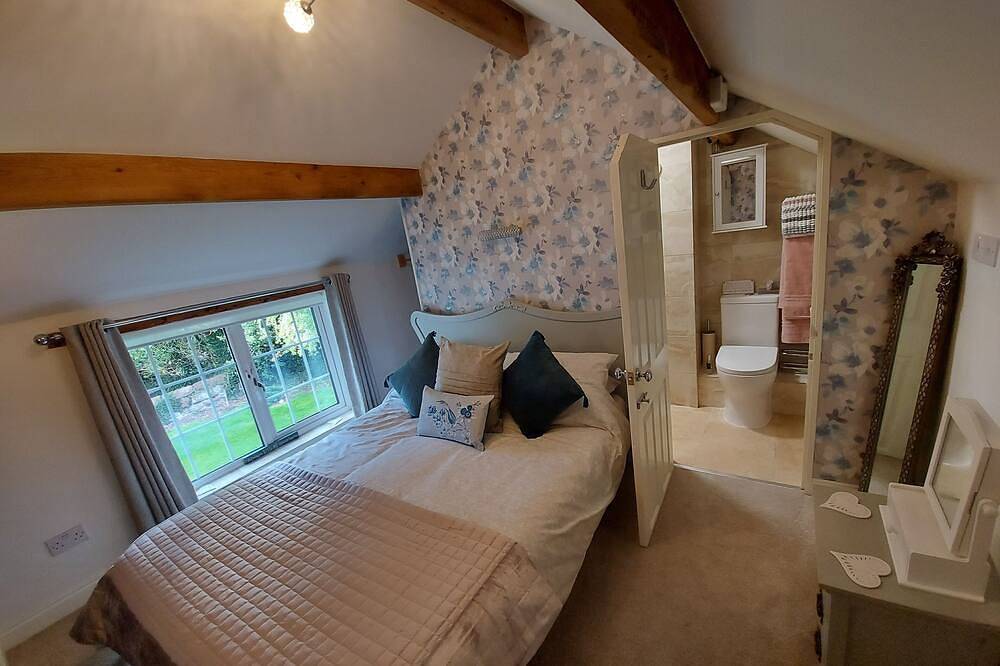 Cottage-Farmhouse Cottage-Executive-Ensuite mit Dusche-Gartenblick in Chester, West Cheshire und Chester