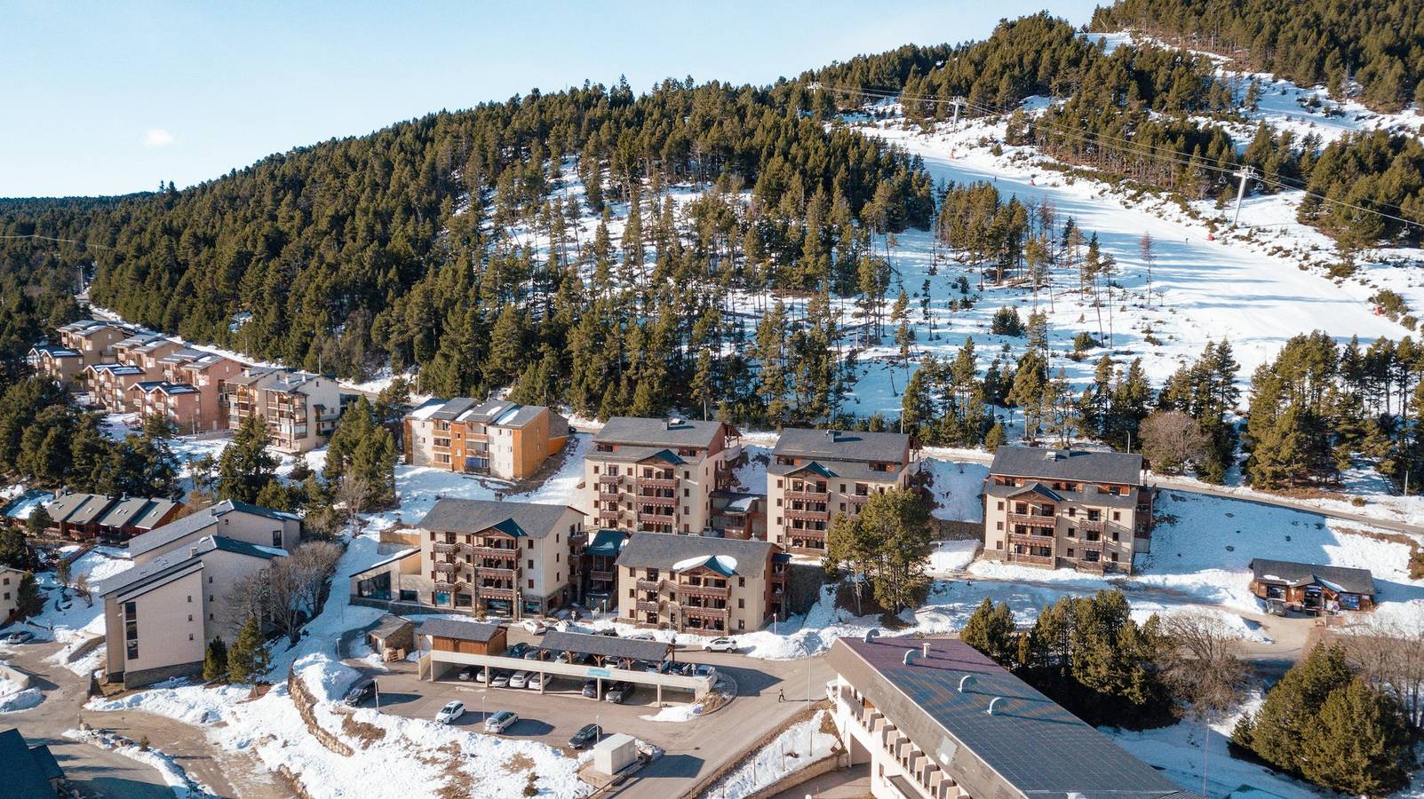 Appartement entier, Appartement de vacances pour 4 personnes avec piscine in Les Angles, Région de Prades