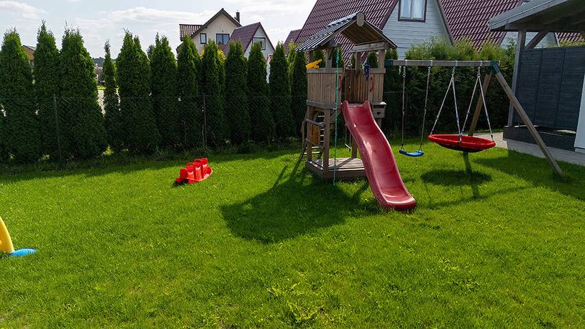 Casa vacanza per 4 persone con terrazza in Gąski, Distretto di Koszalin