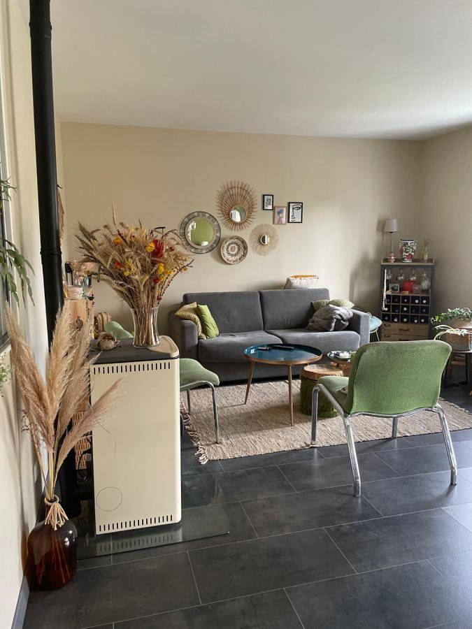 Appartement de vacances pour 2 personnes, avec terrasse ainsi que vue et jardin