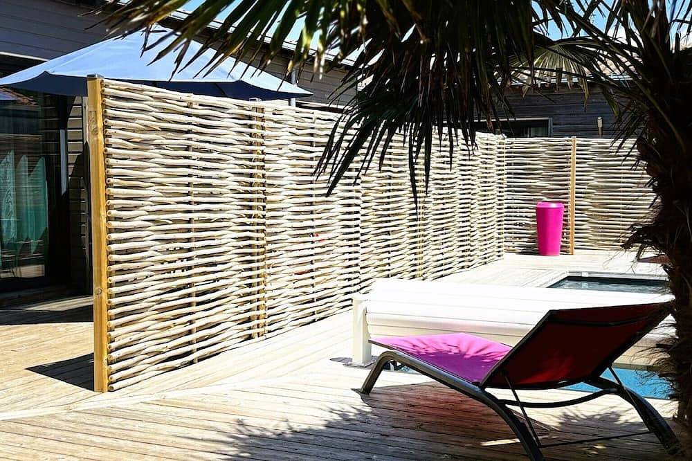 Nueva casa contemporánea 5 personas a 80 metros de las playas 2 dormitorios y piscina climatizada in Angoulins, Región de La Rochelle