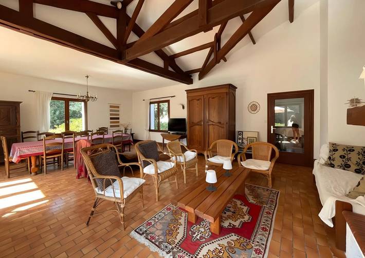 Location de vacances pour 8 personnes, avec jardin et balcon, animaux acceptés à Le Grand-Village-Plage - 3