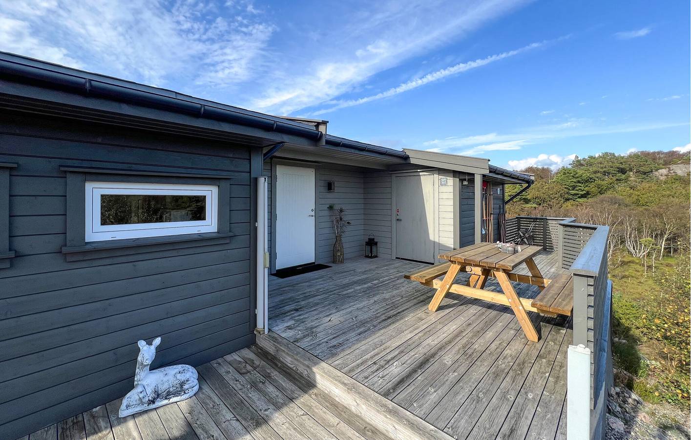 Feriehus for 7 personer med terrasse in Lindesnes 