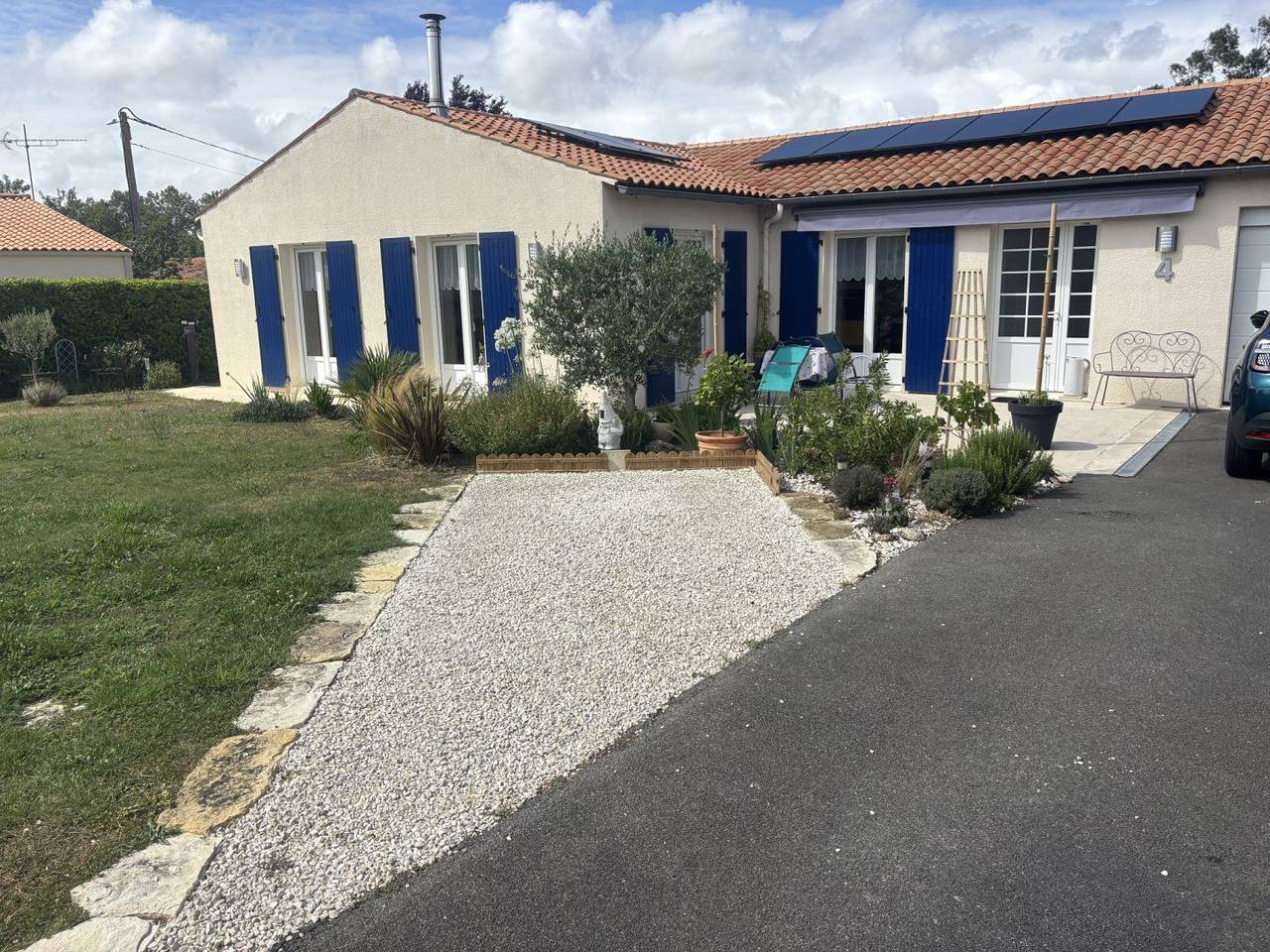Chambre - la Charmante Maritime - Chambre in Saint-Germain-de-Marencennes, Région de Rochefort