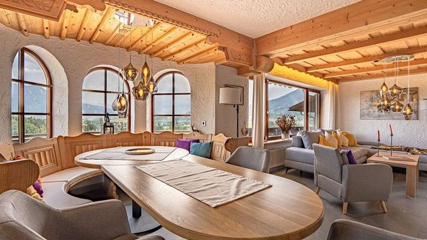 Hütte für 4 Personen, mit Sauna und Balkon, mit Haustier in Immenstadt