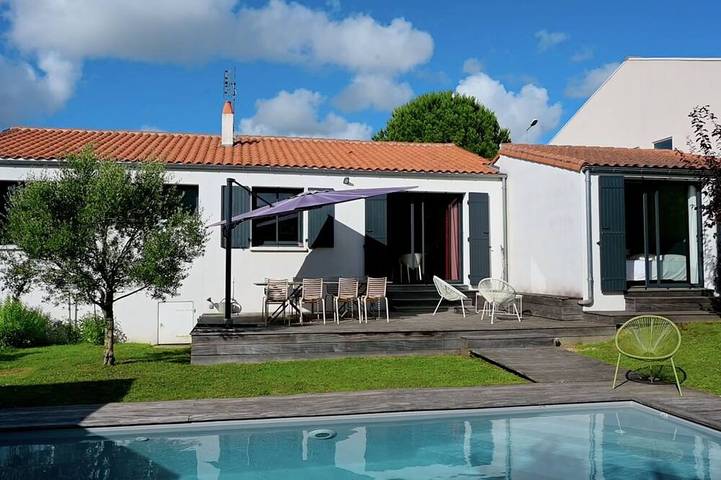 Ferienhaus für 8 Personen, mit Terrasse und Garten in Royan