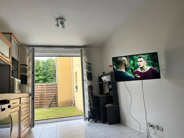 Gîte pour 3 personnes, avec jardin, animaux acceptés à Saint-Vrain