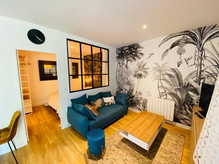 Gîte pour 2 personnes, avec terrasse ainsi que piscine et jardin à Lorient - 2