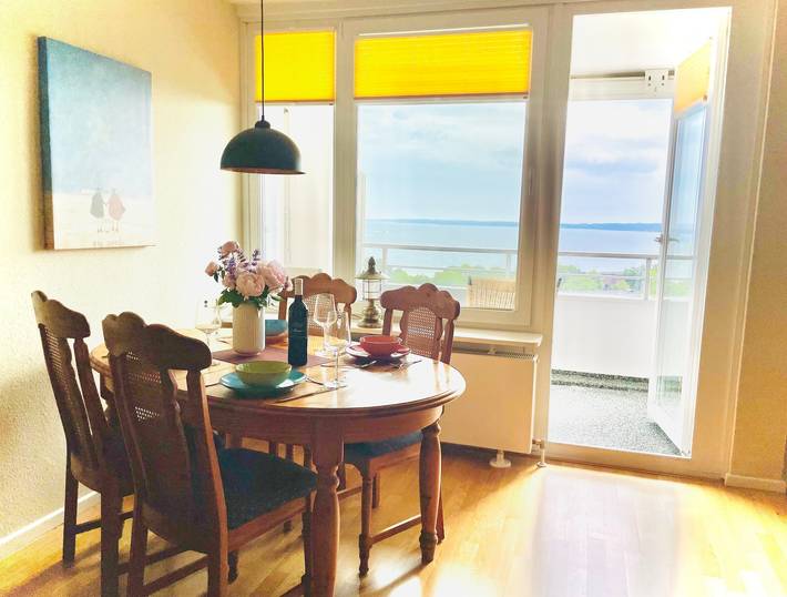 Ferienwohnung für 5 Personen, mit Balkon und Ausblick in Eckernförde