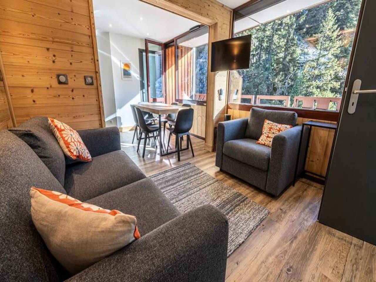Ganze Wohnung, Ferienwohnung in Plagne Bellecôte in der Nähe des Gletschers in La Plagne, La Plagne-Tarentaise
