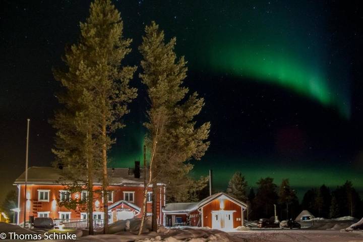 Chambre d’hôte pour 2 personnes, avec Terrasse ainsi que Sauna et Vue dans Yllasjarvi