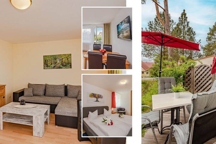 Ferienwohnung für 4 Personen, mit Terrasse und Garten in Korswandt