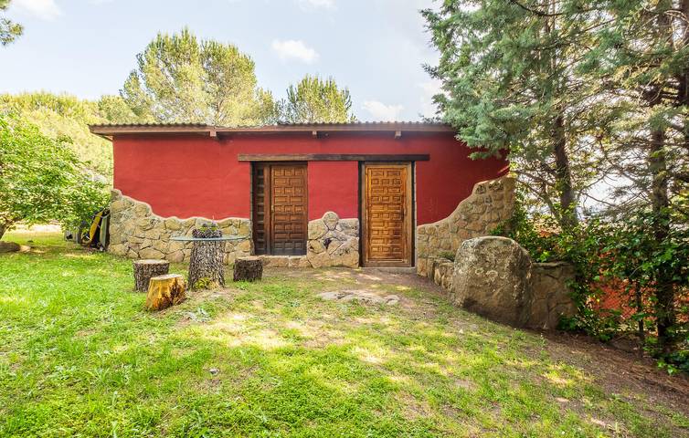 Gemütliche Wohnung mit Pool und Garten in der Nähe von Mataelpino in El Boalo, Área Metropolitana de Madrid