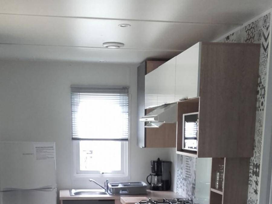Camping du Lac de Saujon - Mobilhome 4 personas - Tv in Saujon, Côte de Beauté