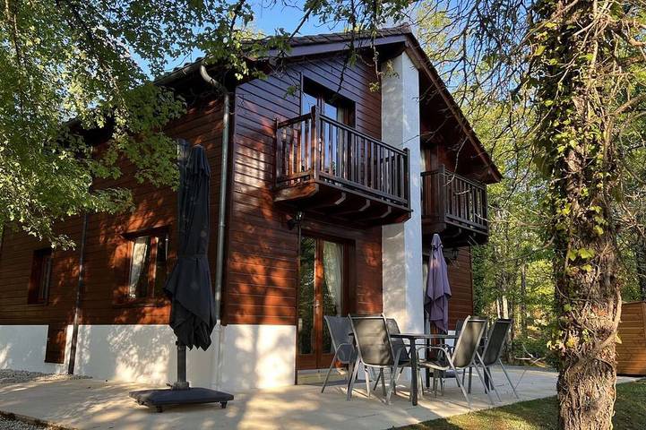 Chalet pour 6 personnes, avec jardin, animaux acceptés