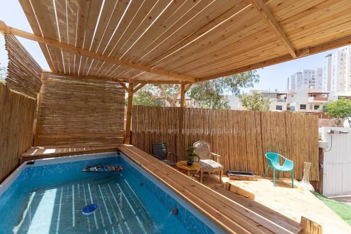 Appartement de vacances pour 12 personnes, avec jardin ainsi que terrasse et piscine, animaux acceptés - 1