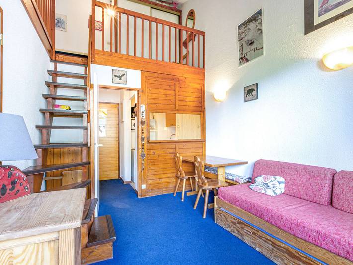 Chalet pour 4 personnes, avec balcon à Val-d'Isère
