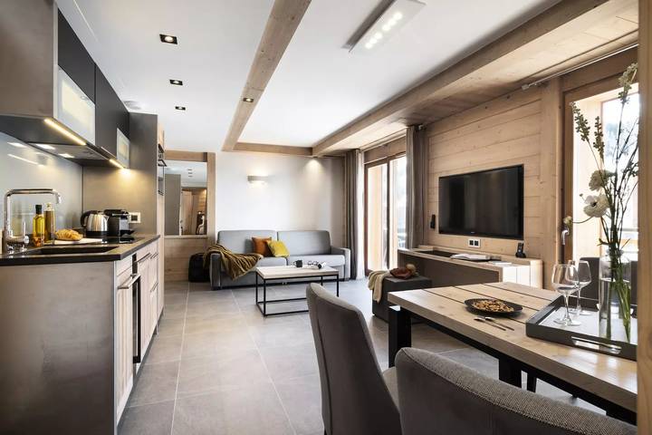 Ganze Wohnung, Ferienwohnung 2 Zimmer 4 Personen in Valmorel, Les Avanchers-Valmorel
