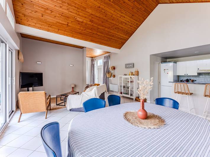 Villa con Piscina, Jardín y Wifi para 6 personas en Biscarrosse in Biscarrosse, Côte d’Argent