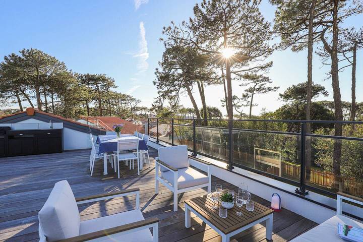 Appartement de vacances pour 8 personnes, avec terrasse à Anglet
