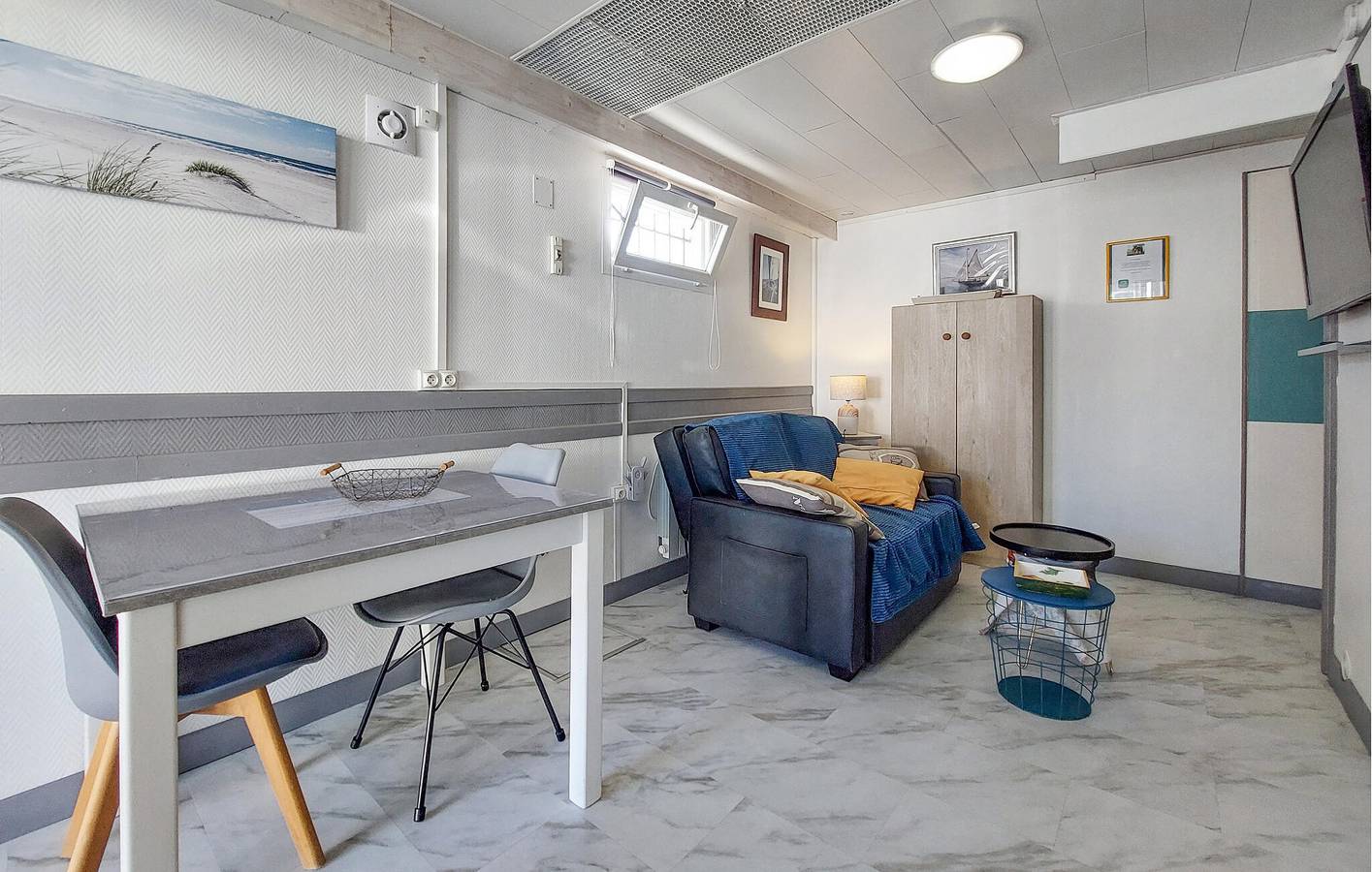 Acogedor apartamento cerca de la playa de Port Notre-Dame, con aparcamiento y jardín in Rivedoux-Plage, Isla de Ré