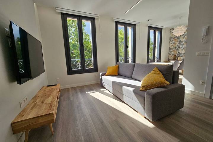 Apartamento de vacaciones para 4 personas, con Jardín en Comarca de Gijón