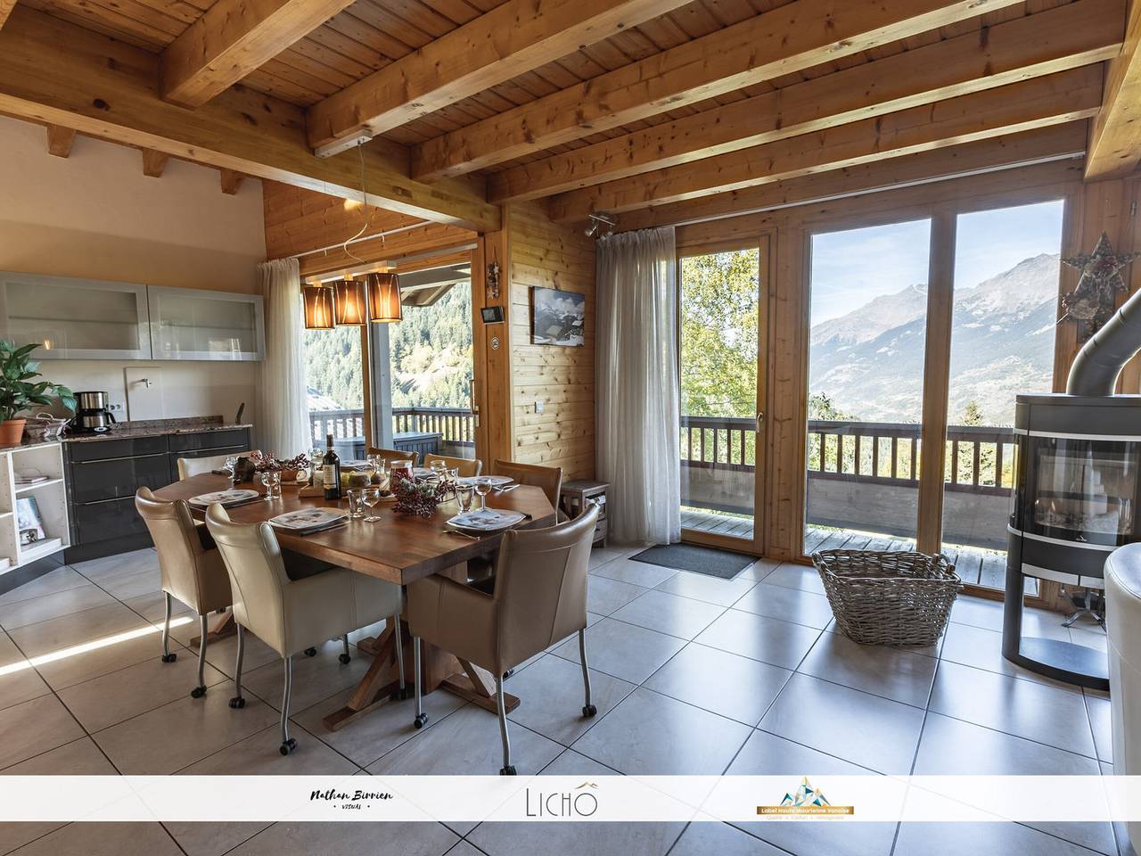 Chalet moderne avec vue fantastique - 10 pers. in Valfréjus, Modane