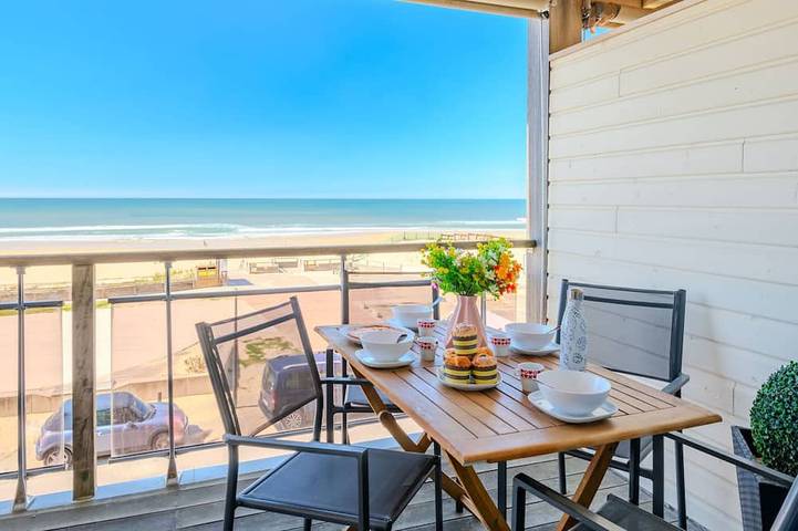 Gîte pour 4 personnes, avec balcon dans Casino de la Côte d'Argent