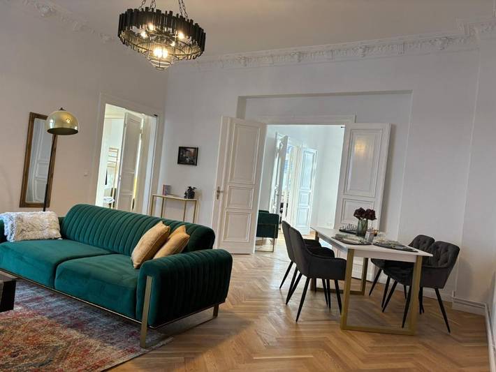 Ferienwohnung für 5 Personen, mit Balkon und Ausblick in Wittenberge
