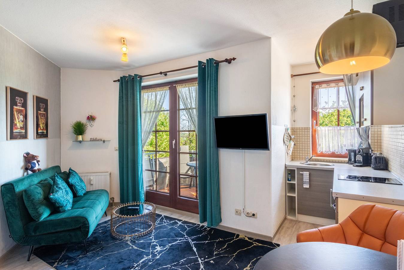 Apartamento entero, Apartamento luminoso y moderno en Bad Sachsa con balcón soleado y vistas panorámicas in Bad Sachsa, Harzvorland