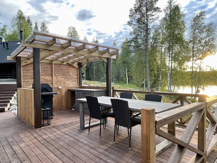 Vanttausranta in Rovaniemi, Lappland