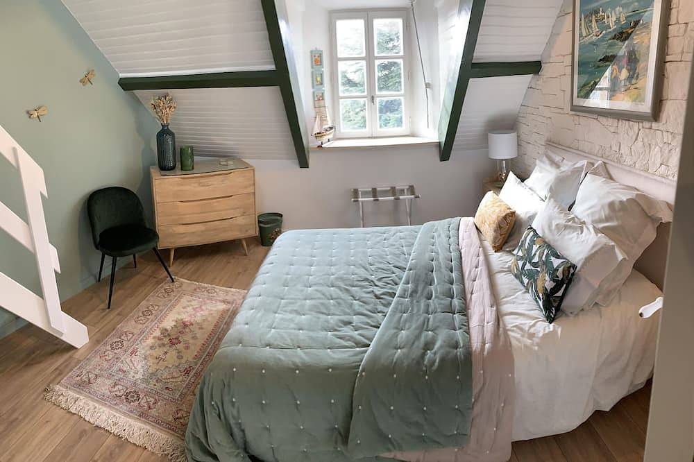 Chambre Double Parme au Manoir des Quatre Saisons in La Turballe, Côte d'Amour