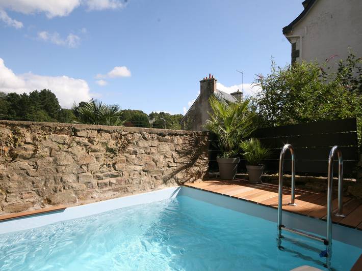 Location de vacances pour 6 personnes, avec terrasse et piscine, animaux acceptés à Pont-Aven - 2