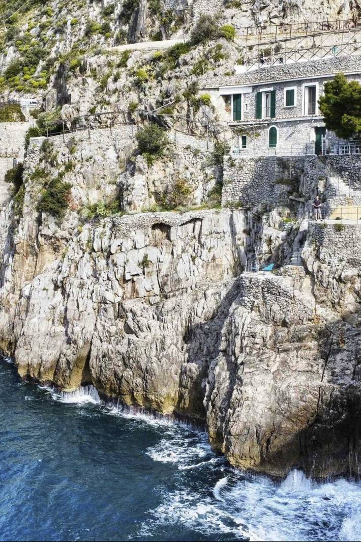 Casa vacanza per 3 persone, con Balcone e Terrazza nonché Giardino e Vista lago a Furore