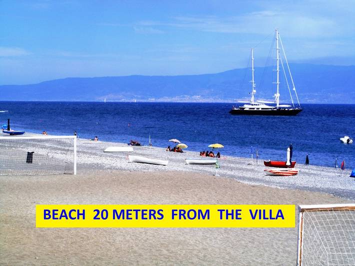 Villa per 10 persone, con Vista oceano e Balcone/Terrazza nonché Giardino e Panorama a Barcellona Pozzo di Gotto