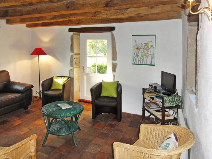 Location de vacances pour 6 personnes, avec terrasse et jardin à La Grande-Verrière - 4