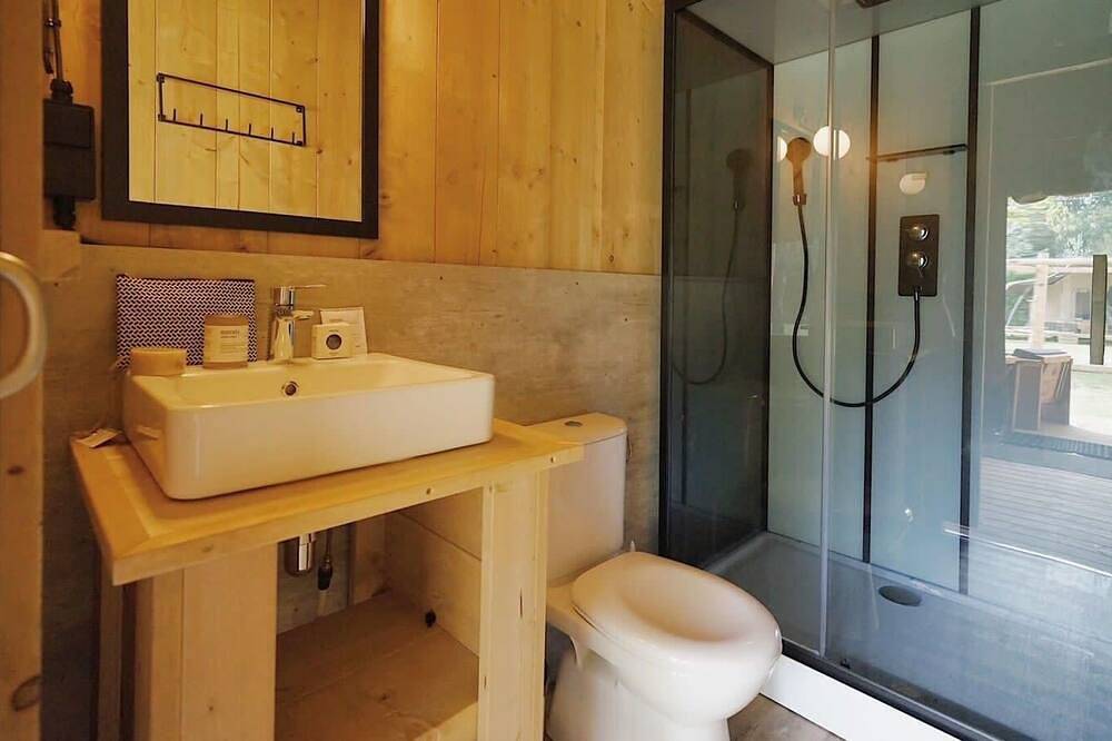 Lodgetent 4 in Noord-Scharwoude, Niederländische Nordsee