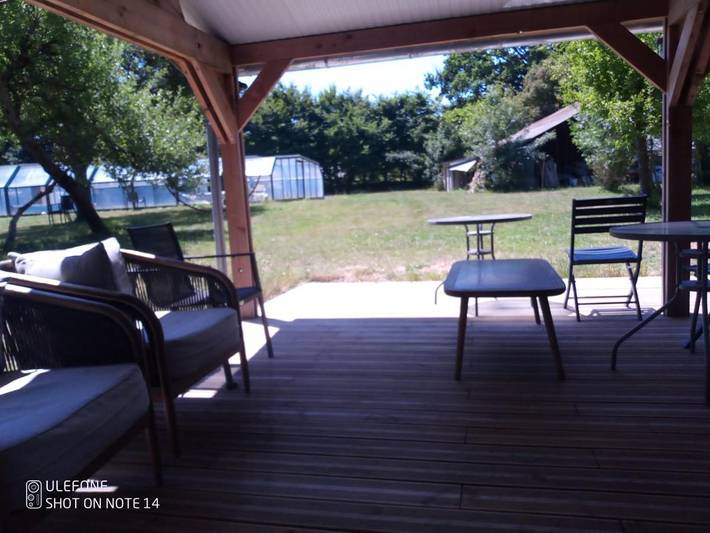 Location de vacances pour 6 personnes, avec jardin et piscine à Saint-Sylvain-d'Anjou