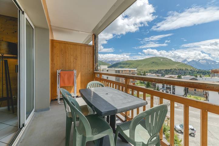 Vakantiewoning voor 6 personen, met balkon, met huisdier in Huez