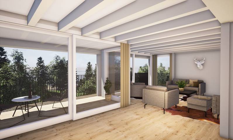 Ferienwohnung für 10 Personen, mit Balkon und Sauna in Prora - 2