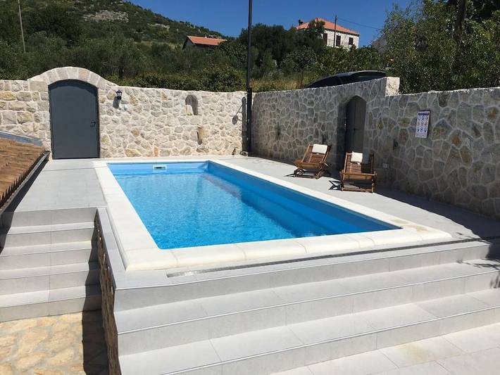 Ferienhaus für 4 Personen, mit Pool und Terrasse in Grad Dubrovnik - 3