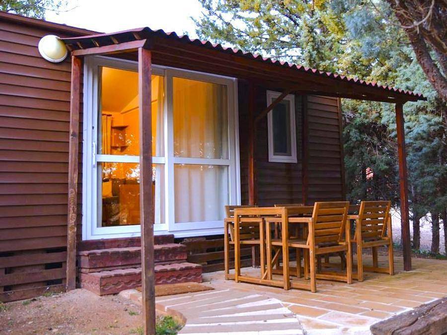 Camping Alquezar - Mobilheim 4 personen - Mobilheim in Alquézar, Huesca Provinz