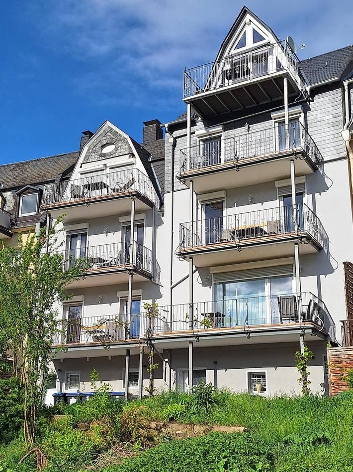 Ferienwohnung für 3 Personen, mit Balkon, kinderfreundlich in Zell Stadt (Mosel)